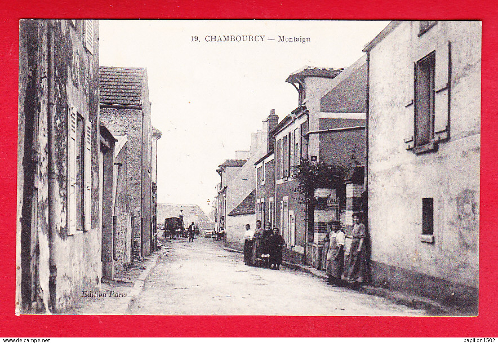 F-78-Chambourcy-01P126  Montaigu, Animation, Cpa BE - Chambourcy