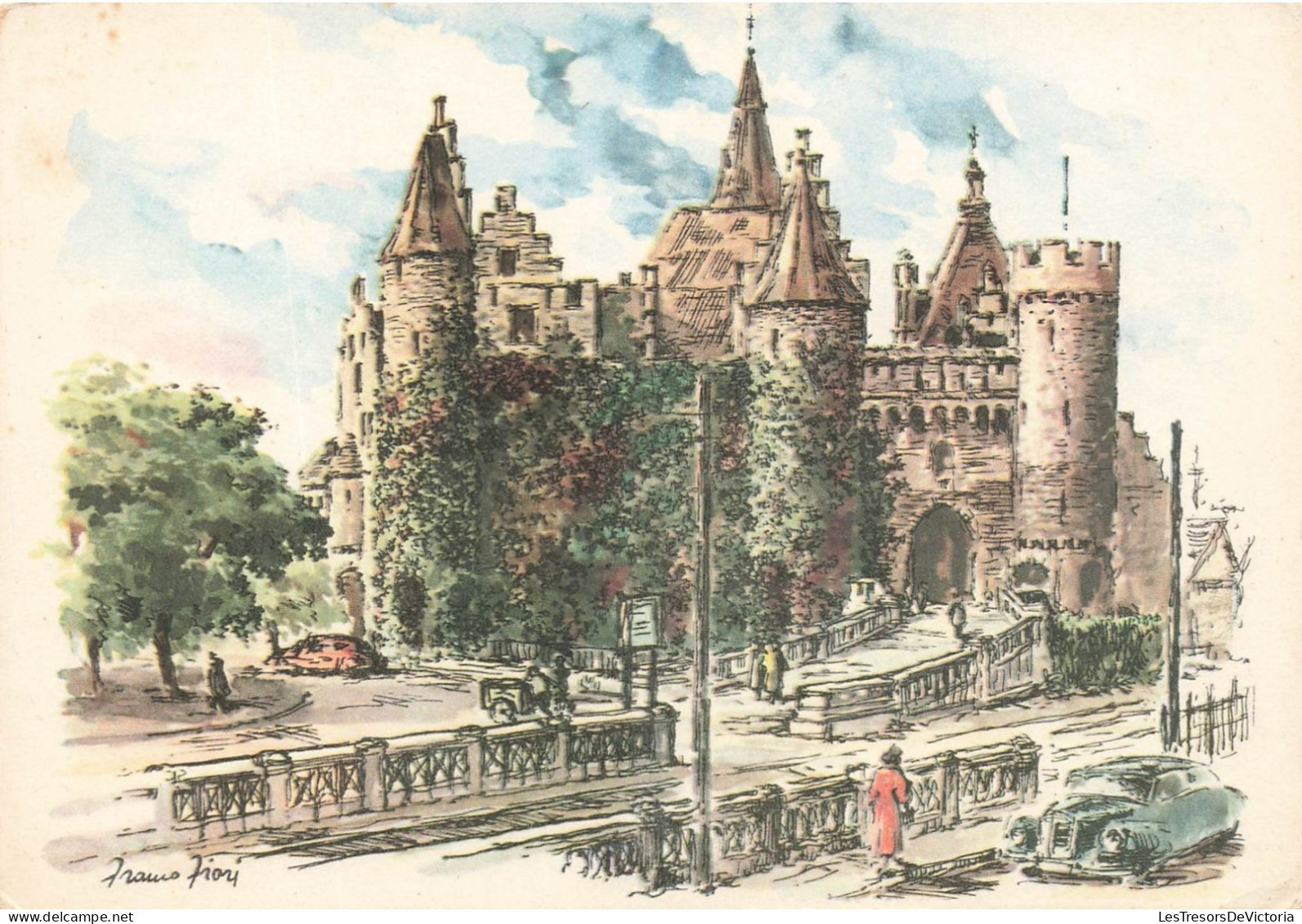 BELGIQUE - Anvers - Le Steen  - La Belgique Pittoresque - Het Steen - Carte Postale Ancienne - Antwerpen