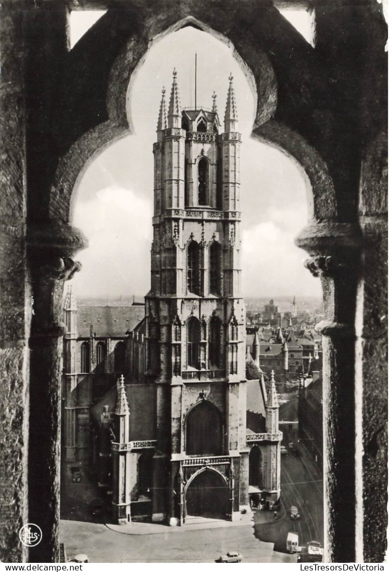 BELGIQUE - Gent - Cathédrale St Bavon Vue Du Beffroi - Carte Postale - Gent