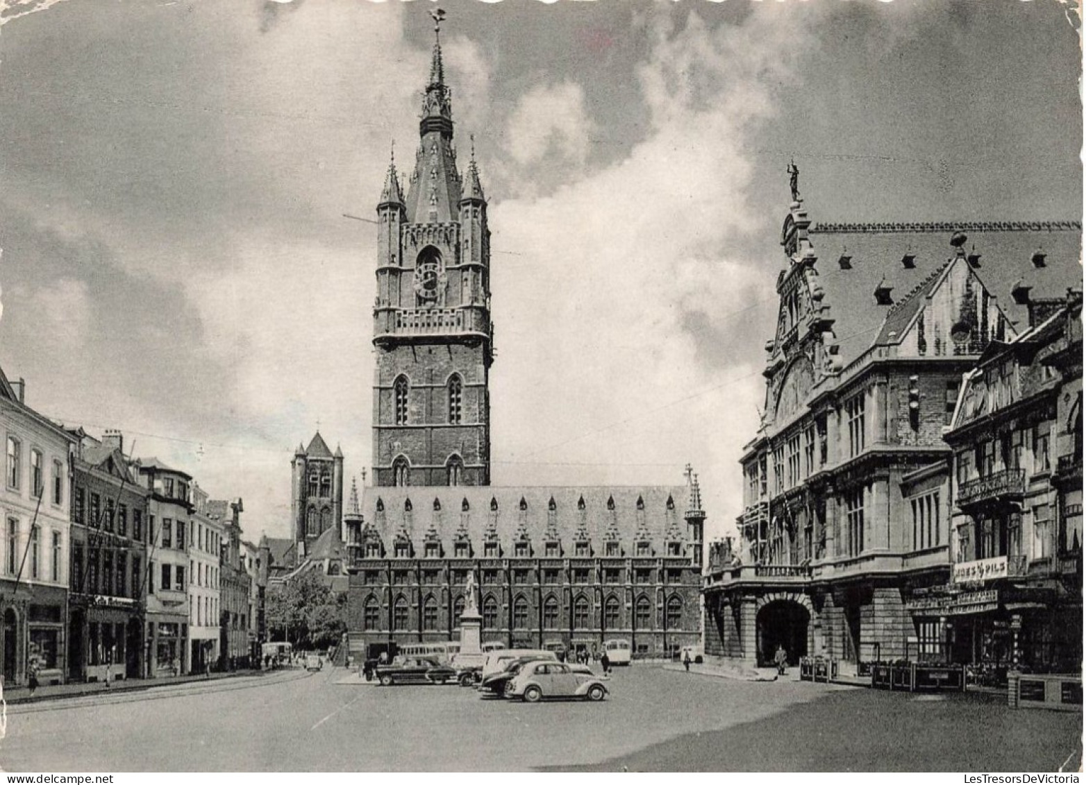 BELGIQUE - Gand - Place Saint Bavon Et Beffroi - Carte Postale - Gent