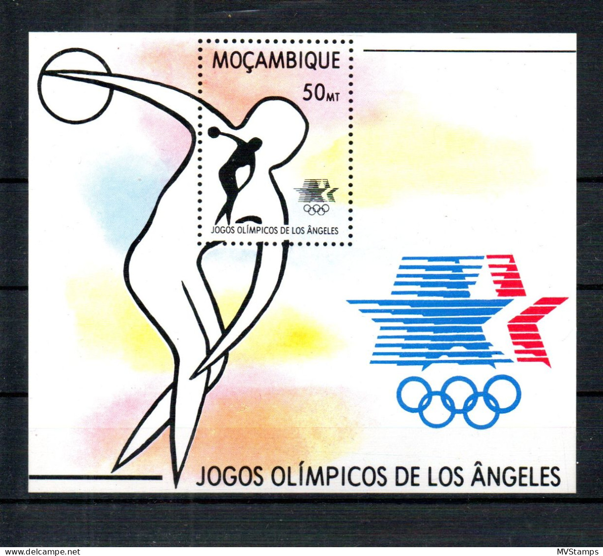 Mocambique 1983 Block 15 Olympische Spiele Postfrisch - Mosambik