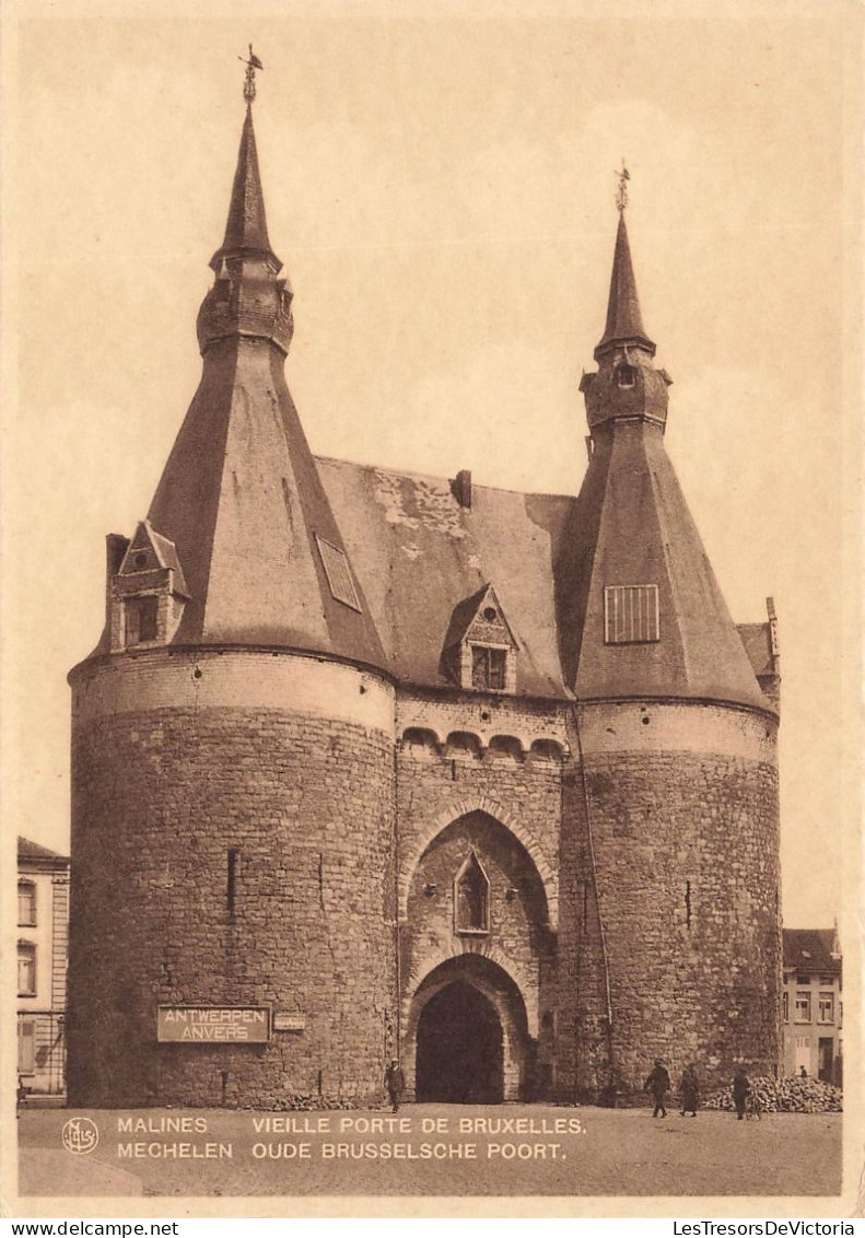 BELGIQUE - Anvers - Malines - Vieille Porte De Bruxelles - Carte Postale Ancienne - Malines