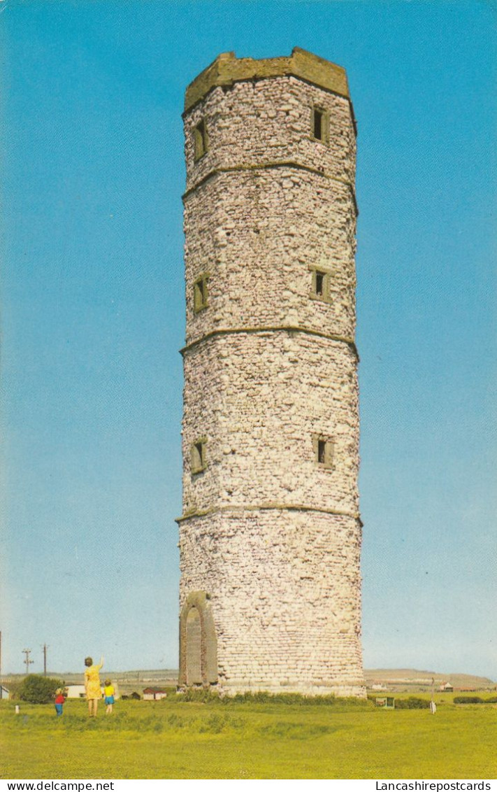 Postcard The Beacon Tower Flamborough Head Yorkshire [ Lighthouse ] My Ref B14900 - Lighthouses