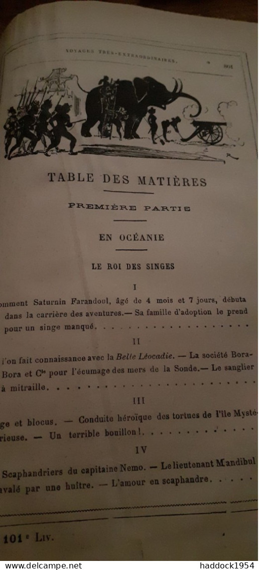 voyages très extraordinaires de SATURNIN FARANDOUL  ALBERT ROBIDA librairie illustrée librairie dreyfous 1879