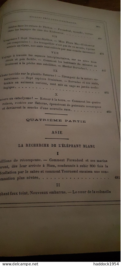 voyages très extraordinaires de SATURNIN FARANDOUL  ALBERT ROBIDA librairie illustrée librairie dreyfous 1879