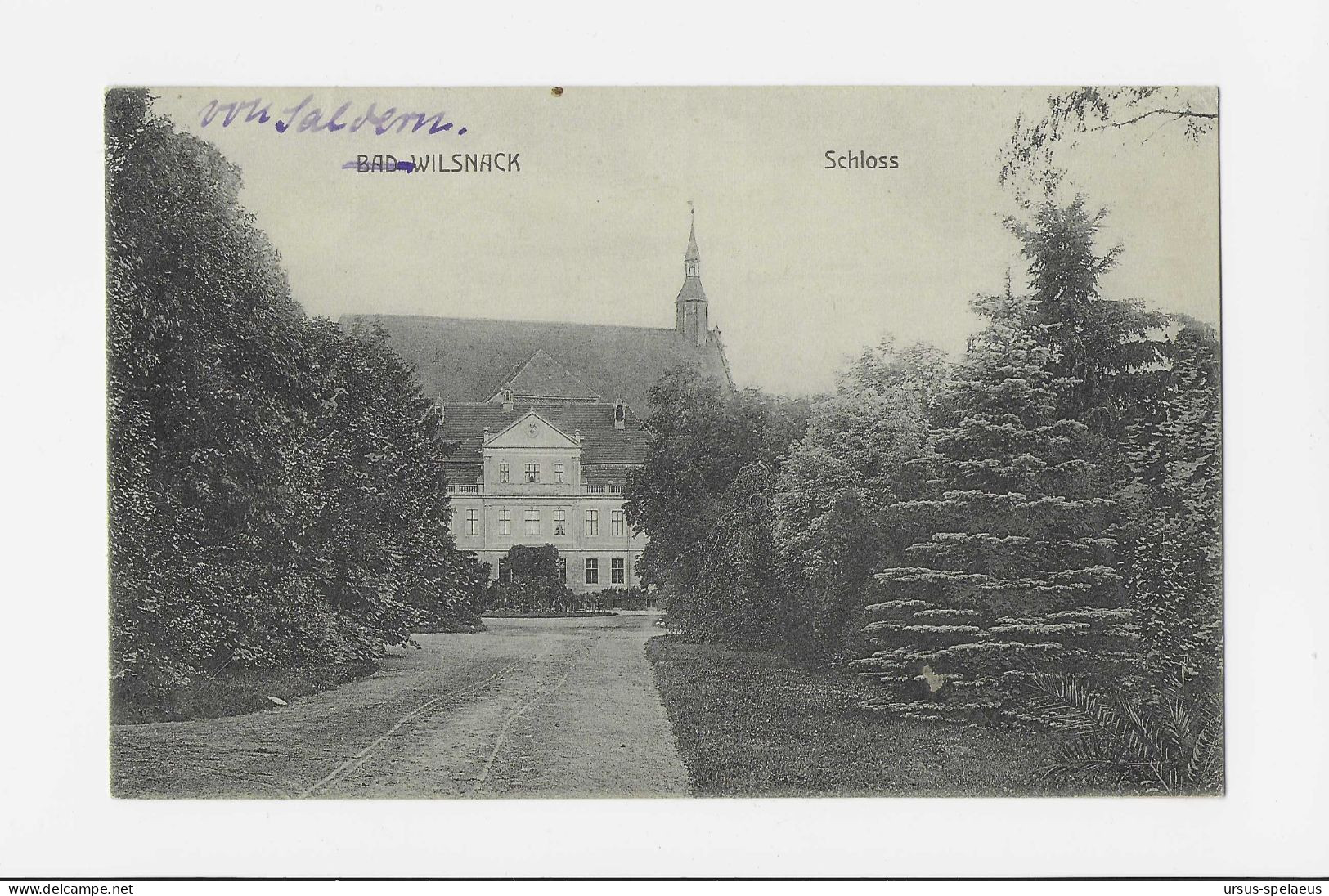 BAD WILSNACK SCHLOSS  AK 1909 - Bad Wilsnack