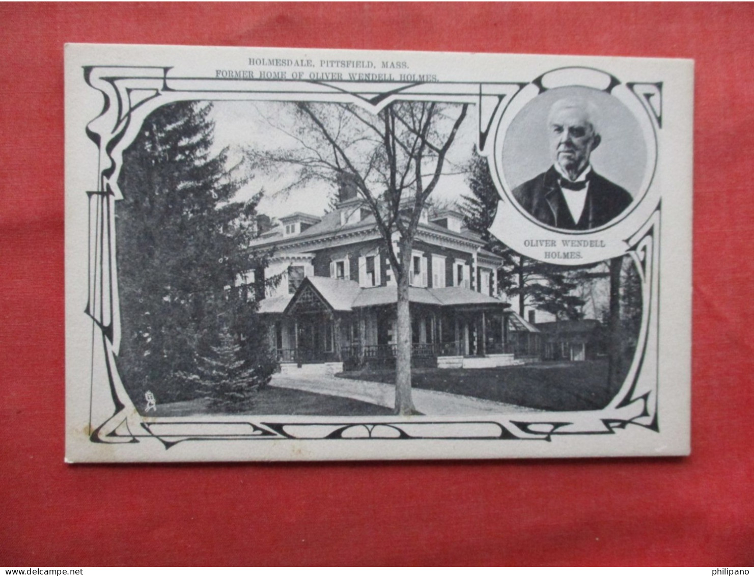 Former Home Of Oliver Wendell Holmes. Pittsfield  . - Massachusetts            Ref 6356 - Autres & Non Classés