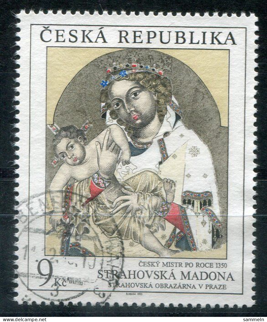 TSCHECHISCHE REPUBLIK 29 Canc. - Strahov-Madonna - CZECH REPUBLIC / RÉPUBLIQUE TCHÈQUE - Usati