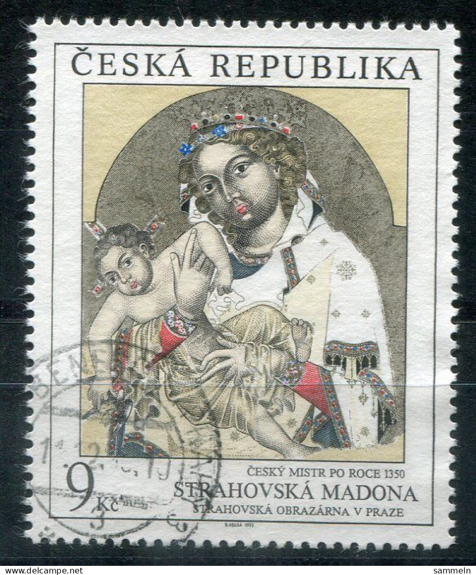 TSCHECHISCHE REPUBLIK 29 Canc. - Strahov-Madonna - CZECH REPUBLIC / RÉPUBLIQUE TCHÈQUE - Used Stamps