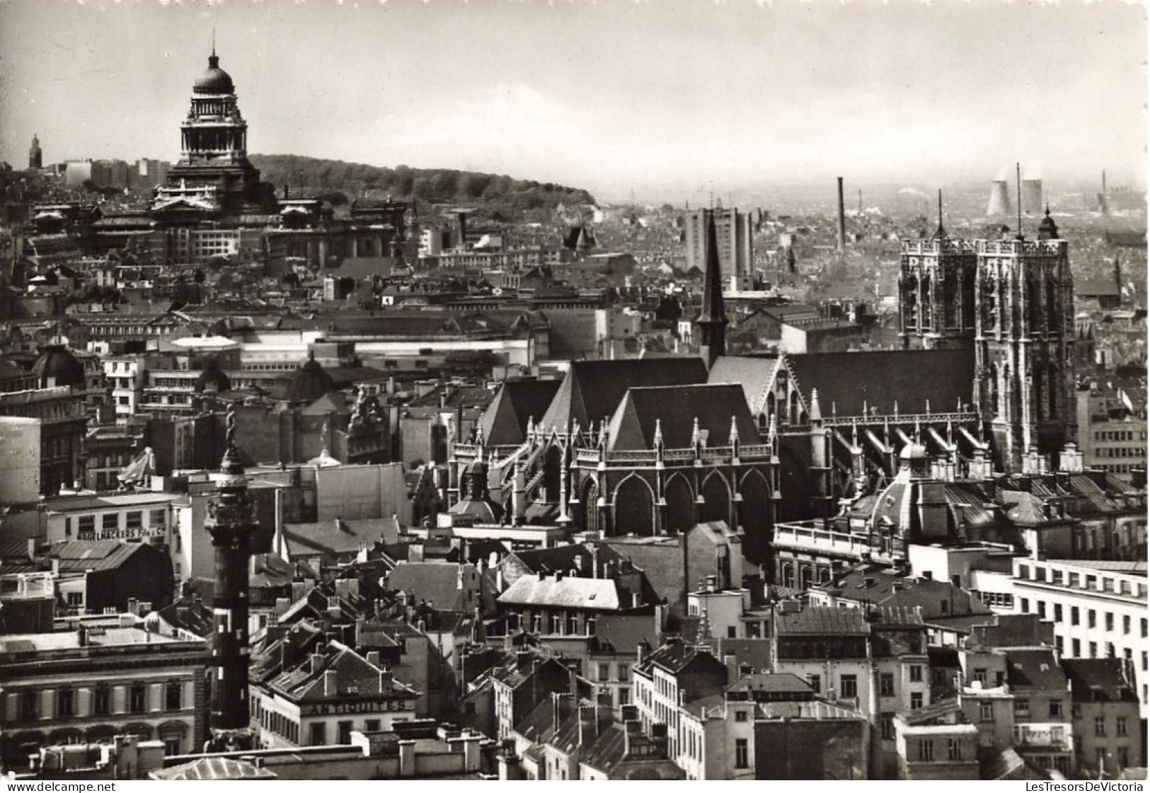 BELGIQUE - Bruxelles - Panorama Depuis Le PS Building - Carte Postale - Panoramische Zichten, Meerdere Zichten