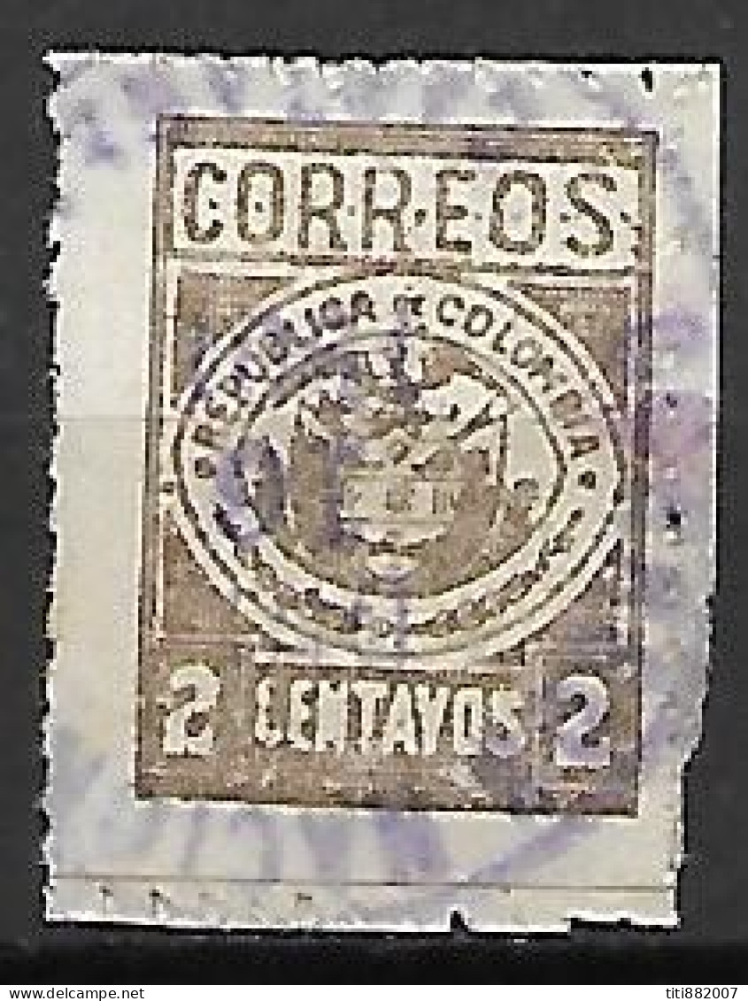COLOMBIE   -   CARTHAGENE   -   1901 .  Y&T N° 11 Oblitéré - Colombia