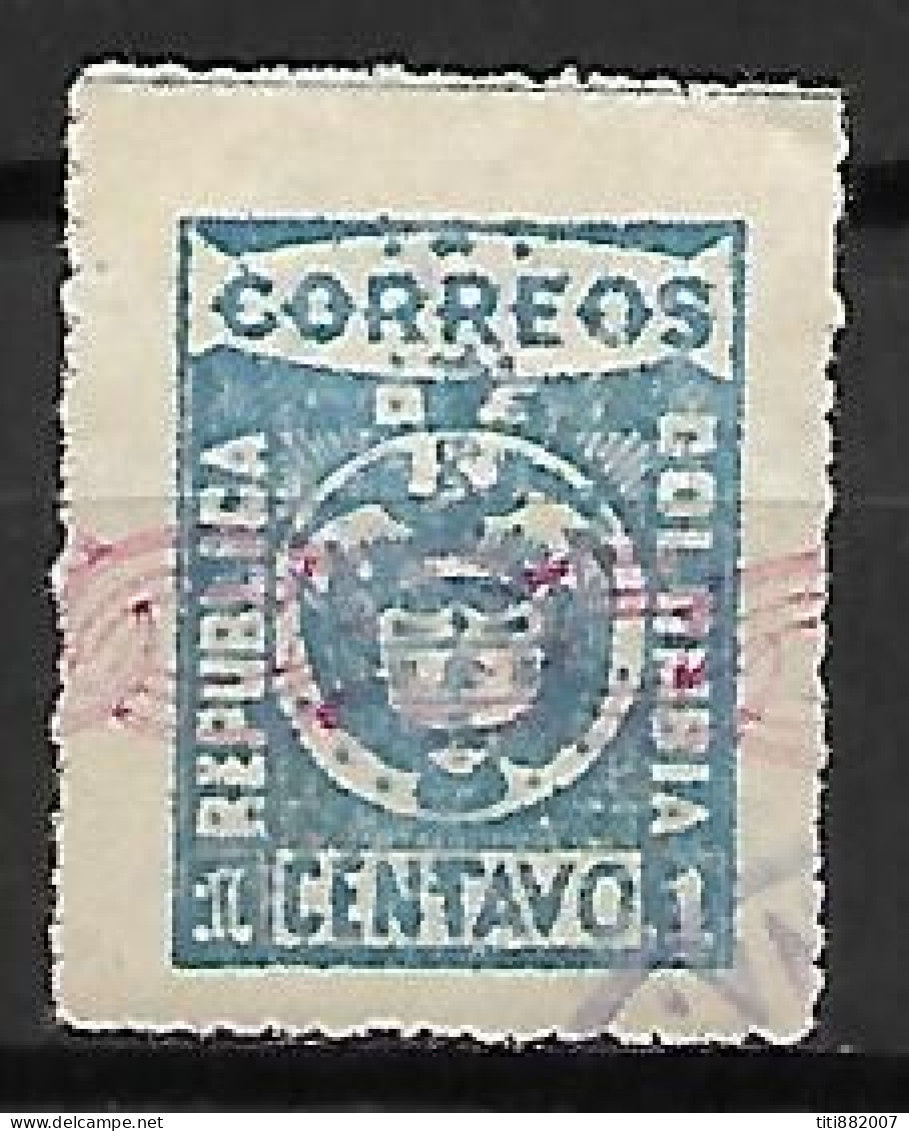 COLOMBIE   -   CARTHAGENE   -   1901 .  Y&T N° 10 Oblitéré - Colombia