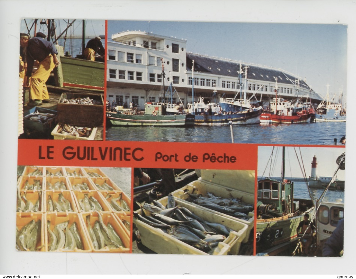 Le Guilvinec Port De Pêche - Multivues Jack - Débarquement Bateaux Criée Quai - Guilvinec