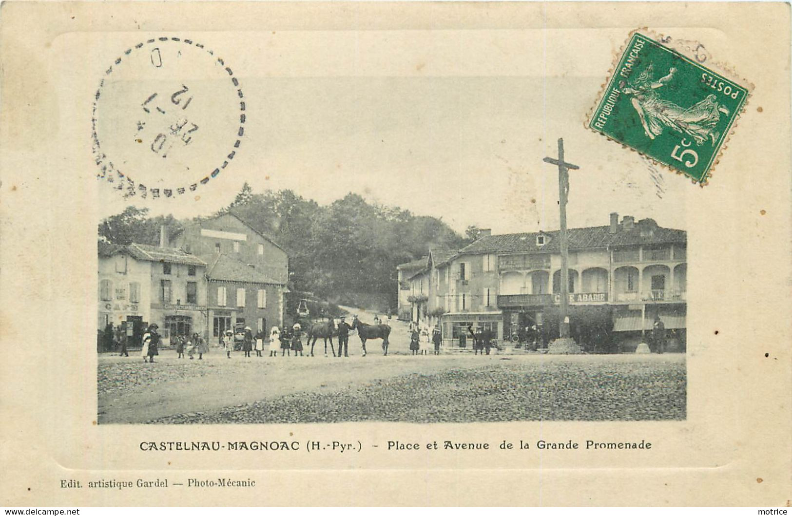 CASTELNAU-MAGNOAC - Place Et Avenue De La Grande Promenade. - Castelnau Magnoac