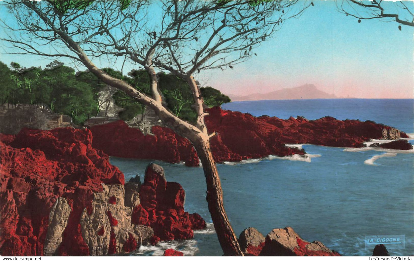 FRANCE - Saint Raphael (Var) - Vue Générale De La Calanques De Santa Lucia - Carte Postale Ancienne - Saint-Raphaël