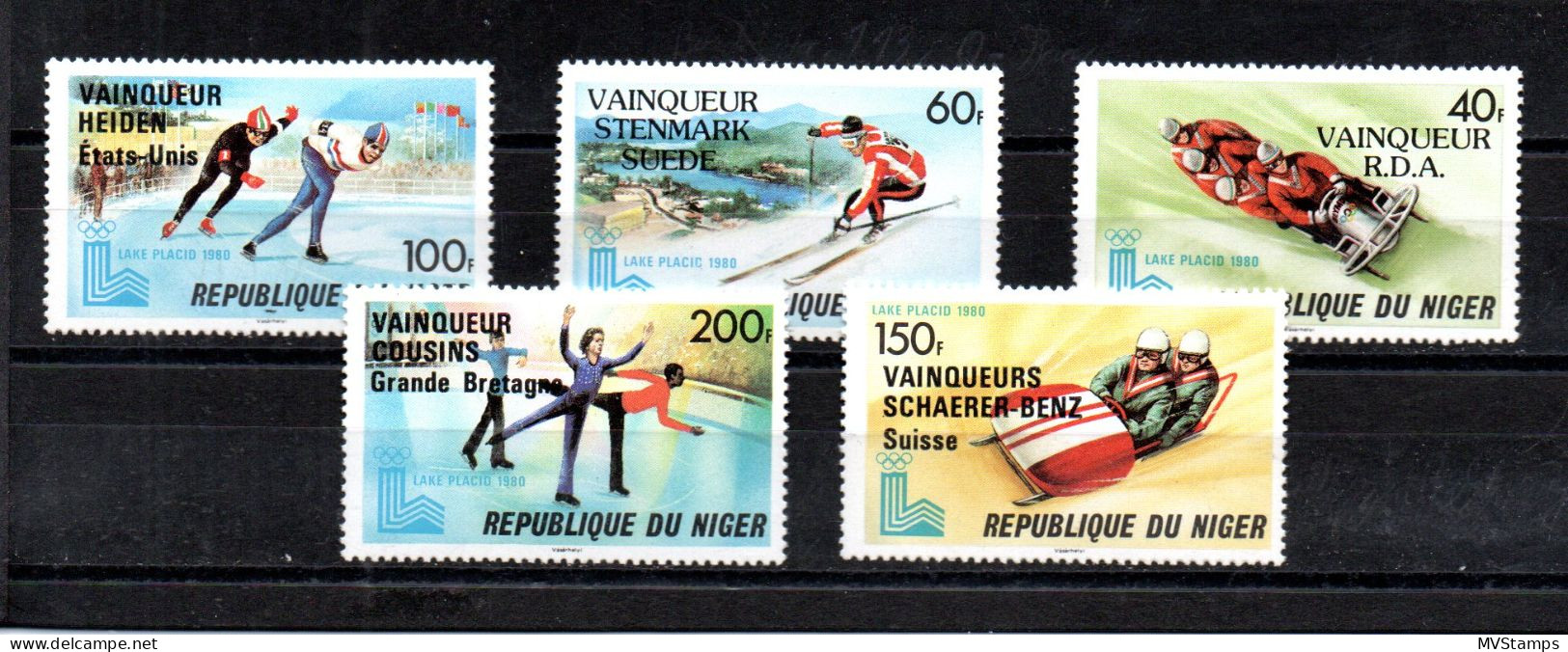 Niger 1980 Satz 700/04 Olympische Spiele Schon Postfrisch - Níger (1960-...)