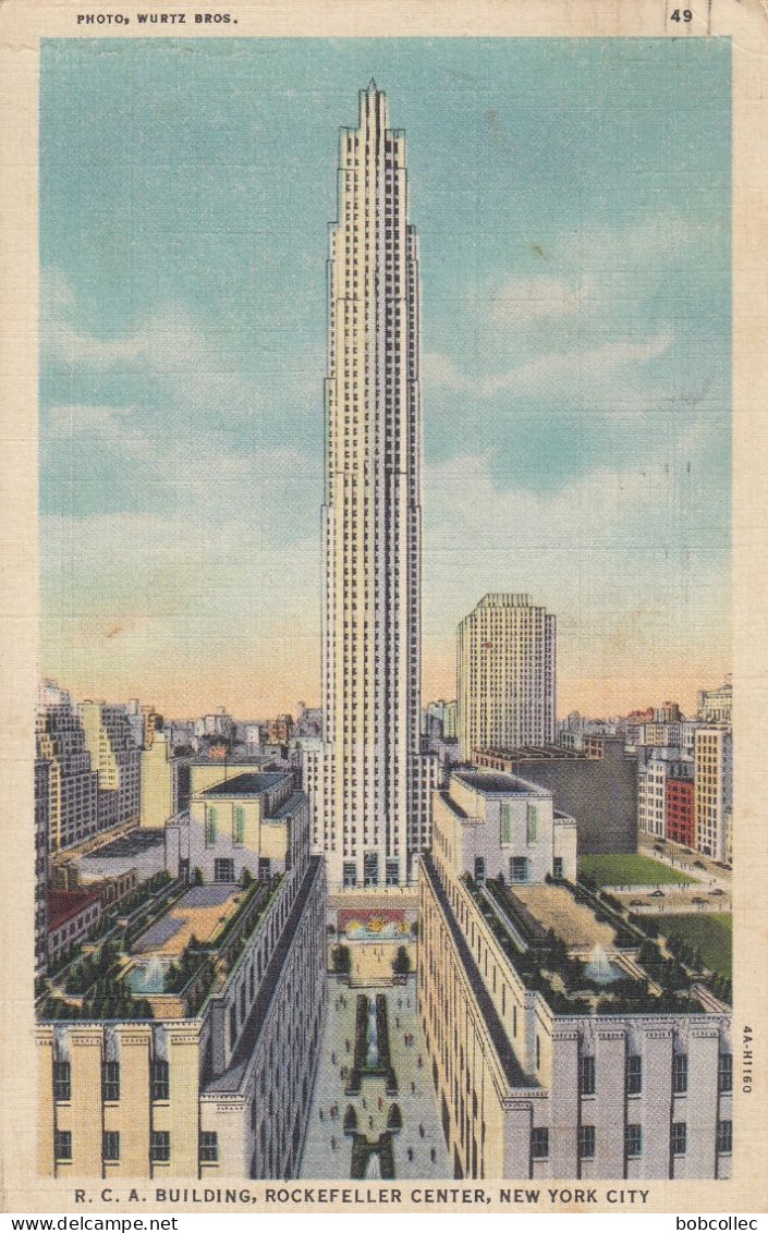 NEW YORK CITY: R.C.A. Building, Rockefeller Center - Otros Monumentos Y Edificios