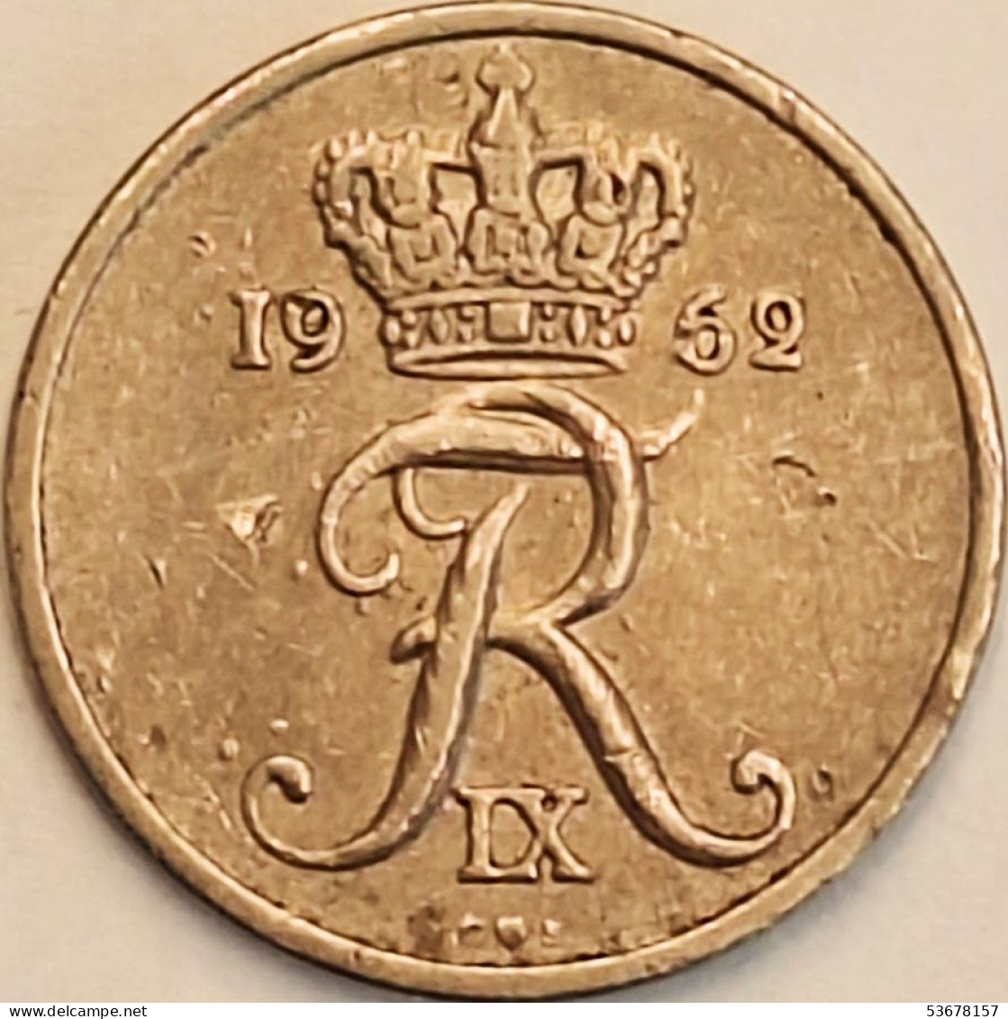 Denmark - 10 Ore 1962, KM# 849.1 (#3737) - Dänemark