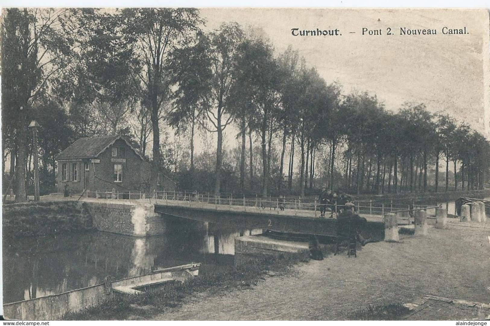 Turnhout - Pont 2 - Nouveau Canal - 1908 - Turnhout