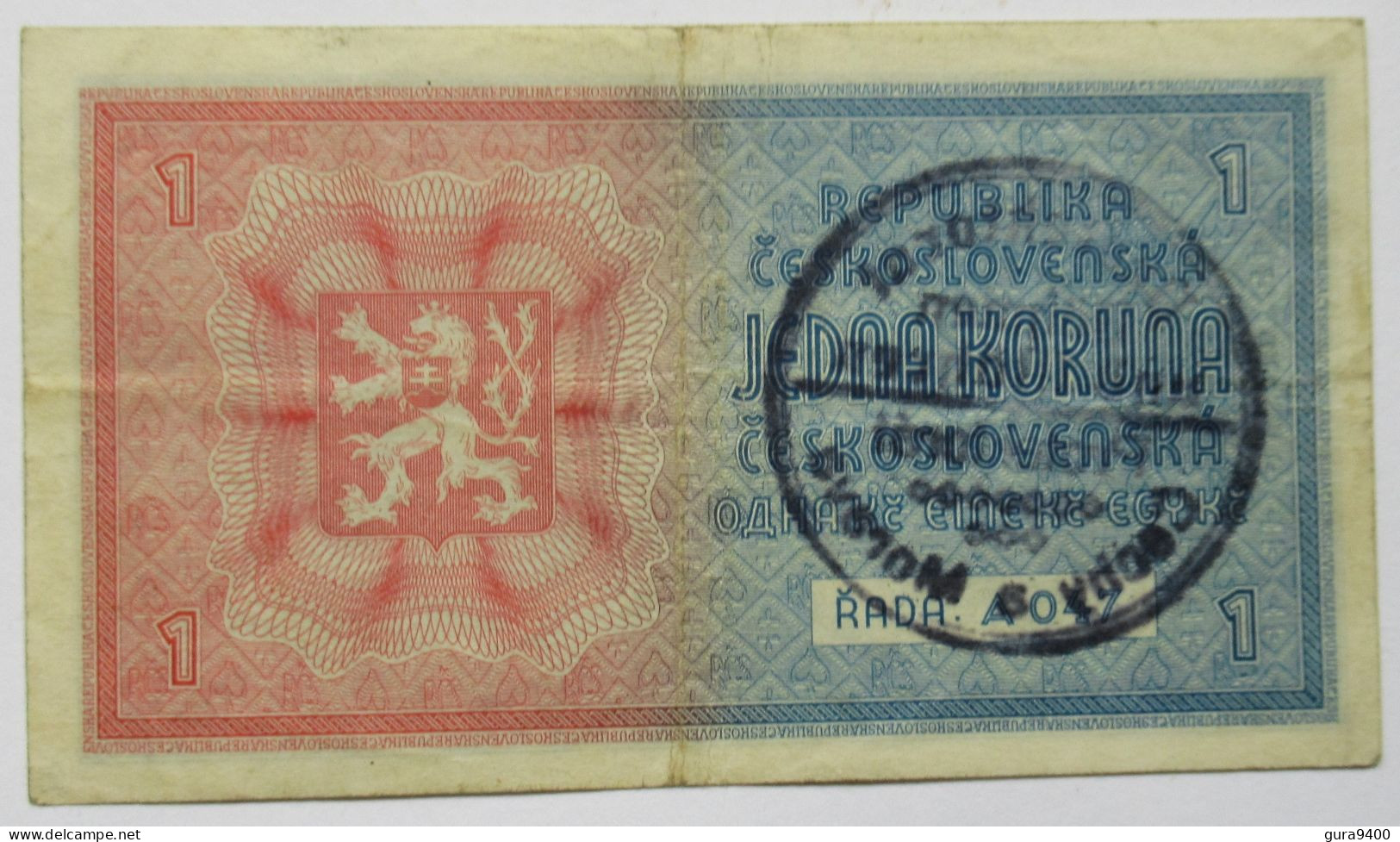 Bohemen-Moravië   1 Kroon    1939 - Sonstige – Europa