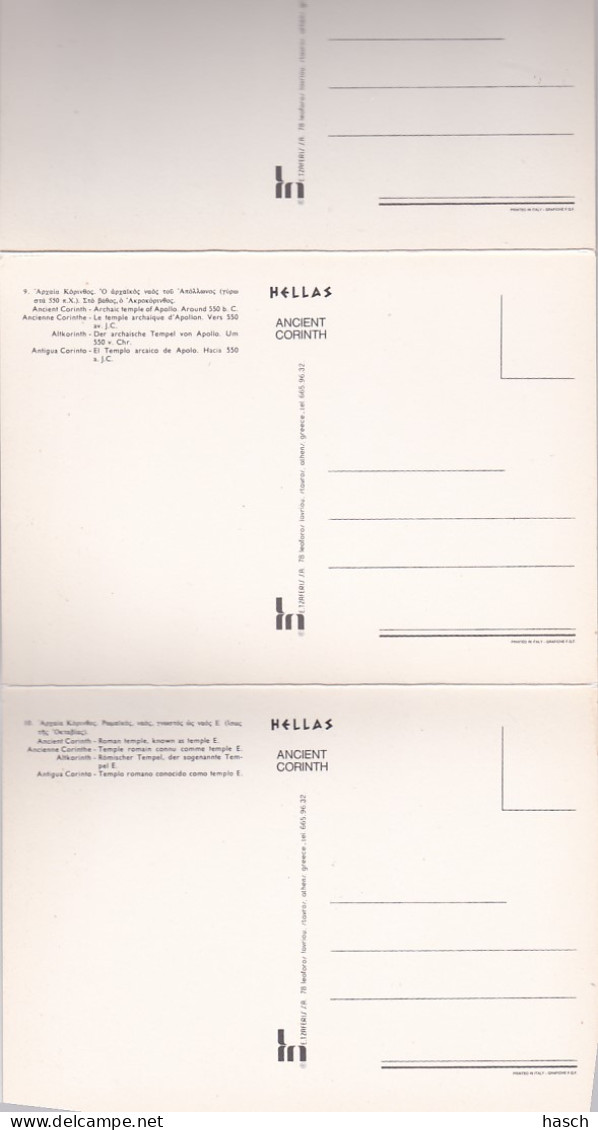 3834	206	Ancient Corinth Nr. 1 (10x)	 - Griechenland