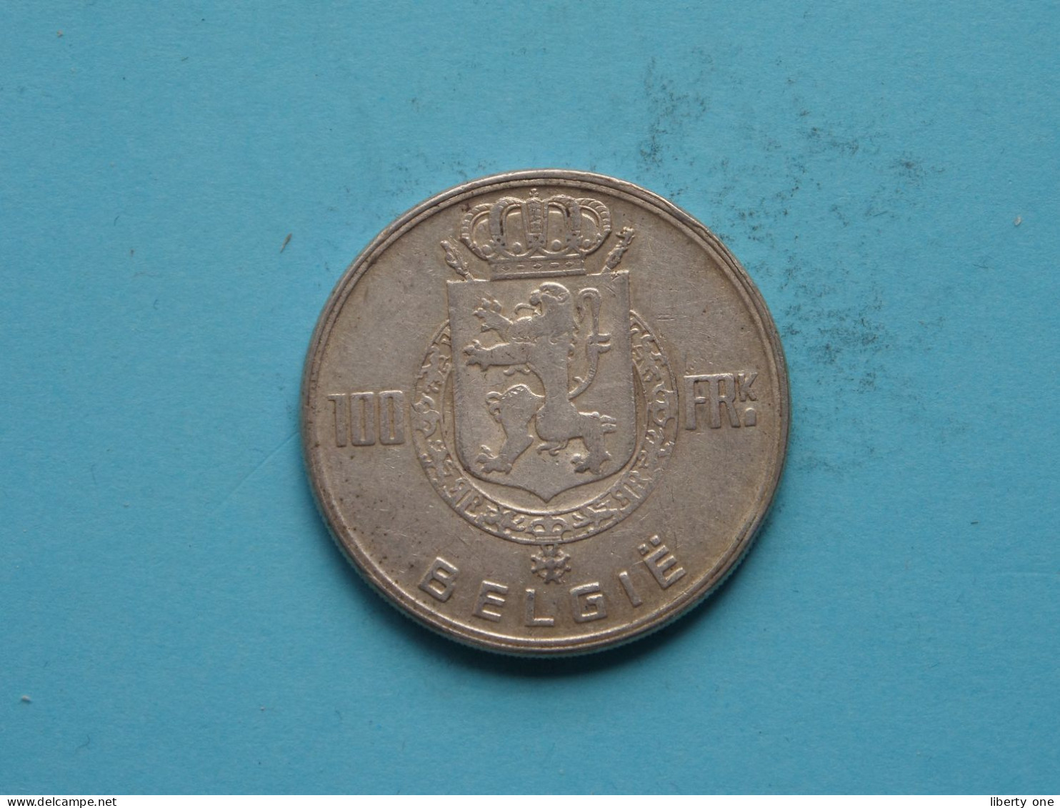 100 Frank > 1951 VL ( Zie / Voir / See > DETAIL > SCANS ) Uncleaned ! - 100 Francs