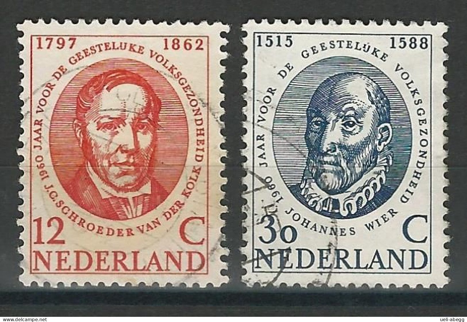 Niederlande NVPH 743-44 , Mi 751-52 O - Used Stamps