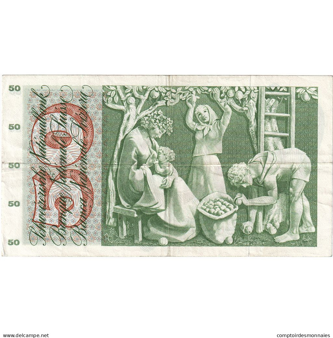 Billet, Suisse, 50 Franken, 1974, 1974-02-07, KM:48n, TB+ - Suiza
