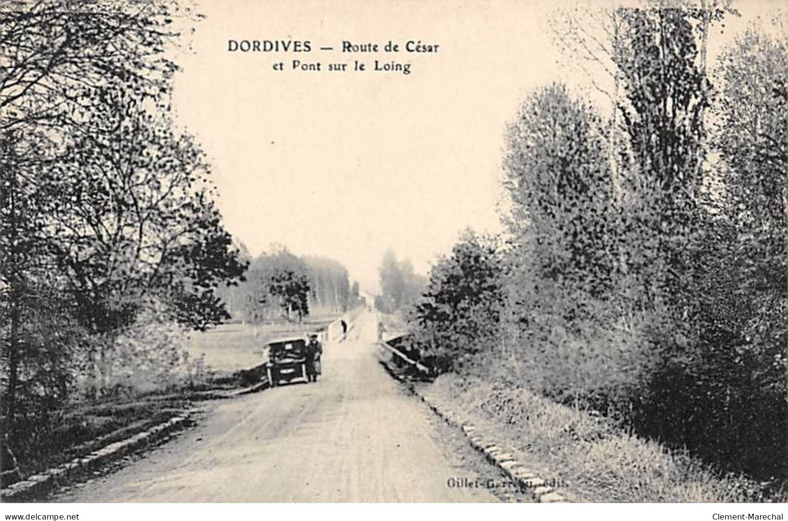 DORDIVES - Route De César Et Pont Sur Le Loing - Très Bon état - Dordives