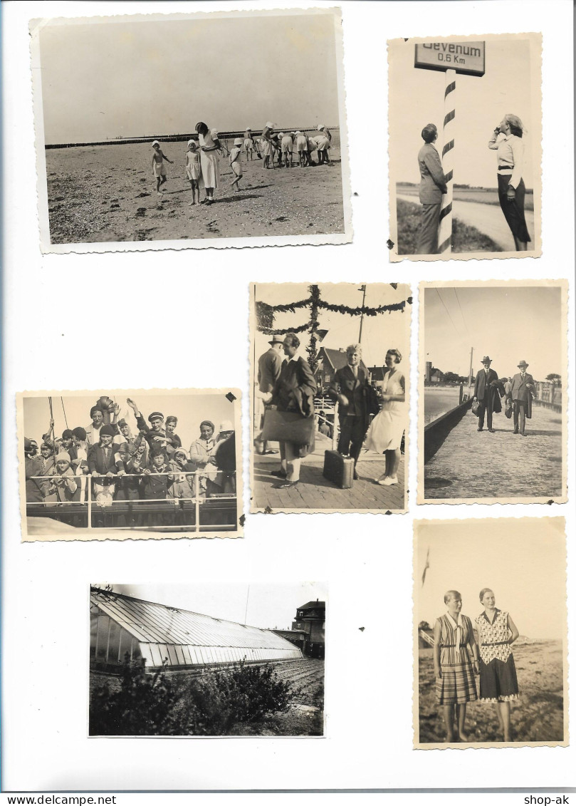 Y27344/ 14 X Privatfoto  Wyk Föhr  30er Jahre  Fotos - Föhr