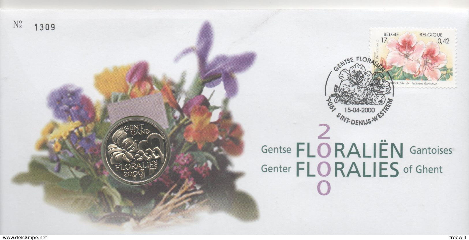 Floralies Gantoises -Gentse Floralien - Numisletters