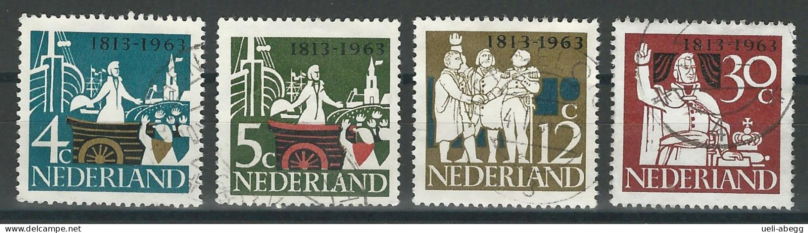 Niederlande NVPH 807-10 , Mi 813-16 O - Used Stamps