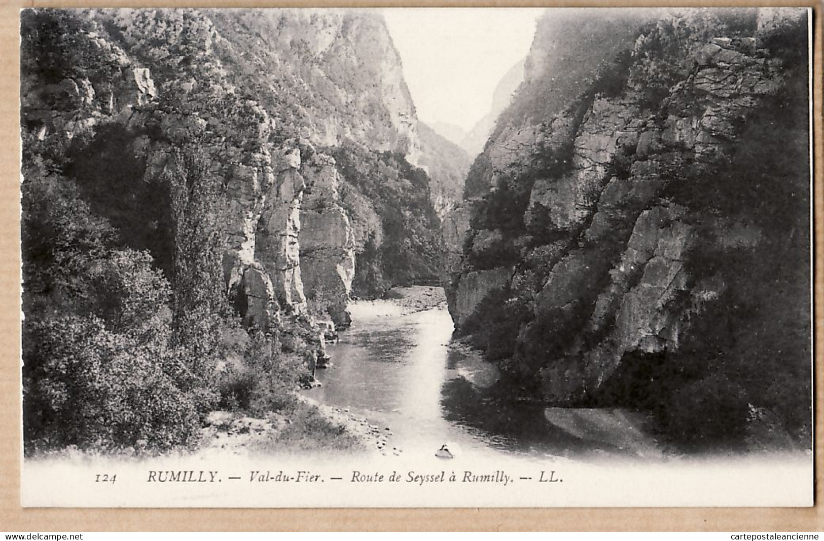 20821 / ⭐ ◉ LEVY 124 - RUMILLY Val Du FIER Route SEYSSEL 1910s Haute Savoie-74 - Rumilly