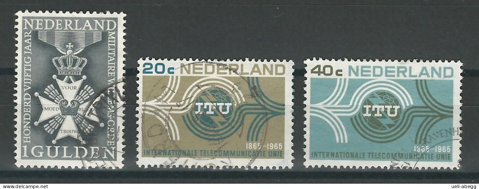 Niederlande NVPH 839-41 , Mi 839-41 O - Oblitérés
