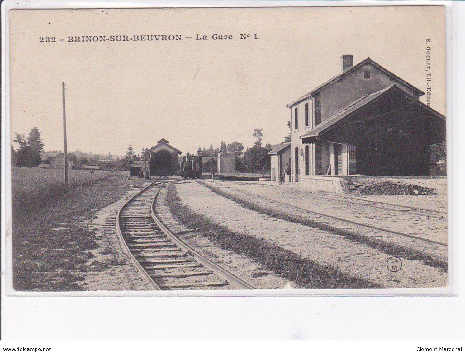 BRINON SUR BEUVRON - La Gare - état - Brinon Sur Beuvron