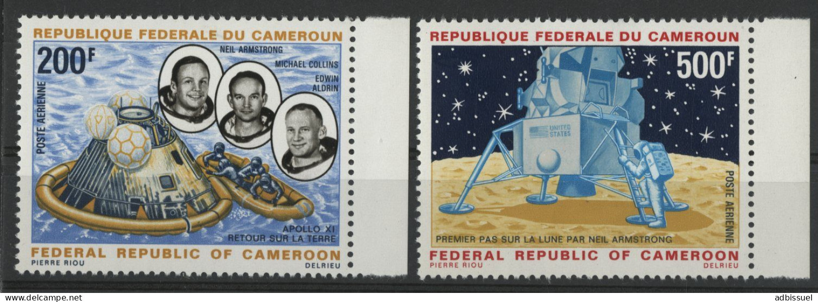 CAMEROUN POSTE AERIENNE PA N° 146 + 147 Neufs Sans Charnière ** MNH Cote 20 € TB - Camerun (1960-...)