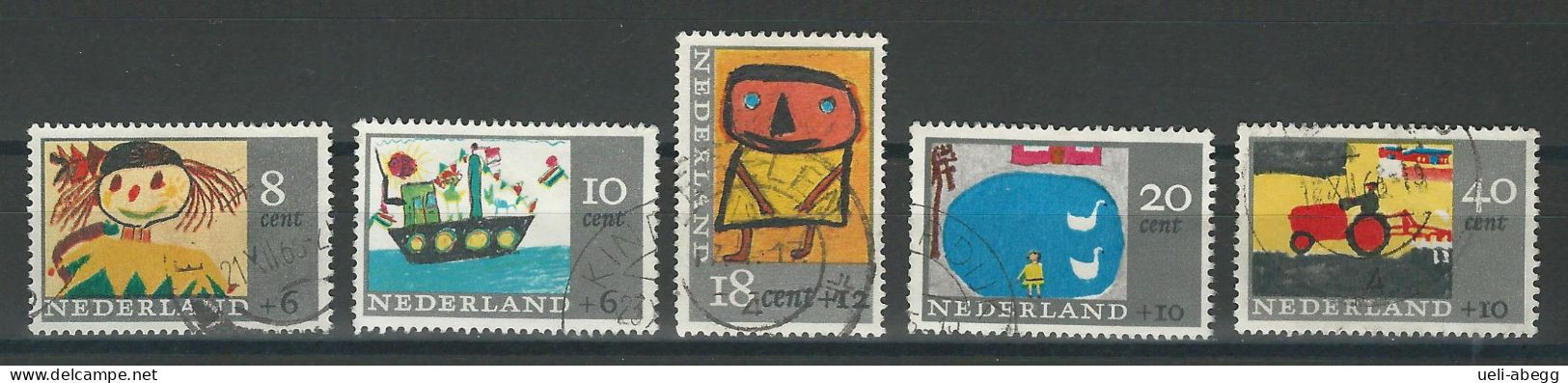 Niederlande NVPH 849-53 , Mi 850-54 O - Used Stamps