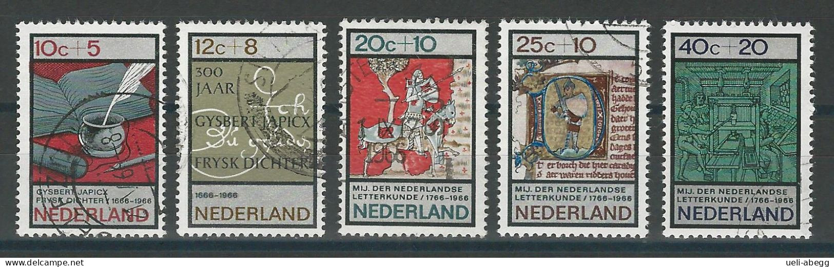 Niederlande NVPH 859-63 , Mi 858-62 O - Oblitérés