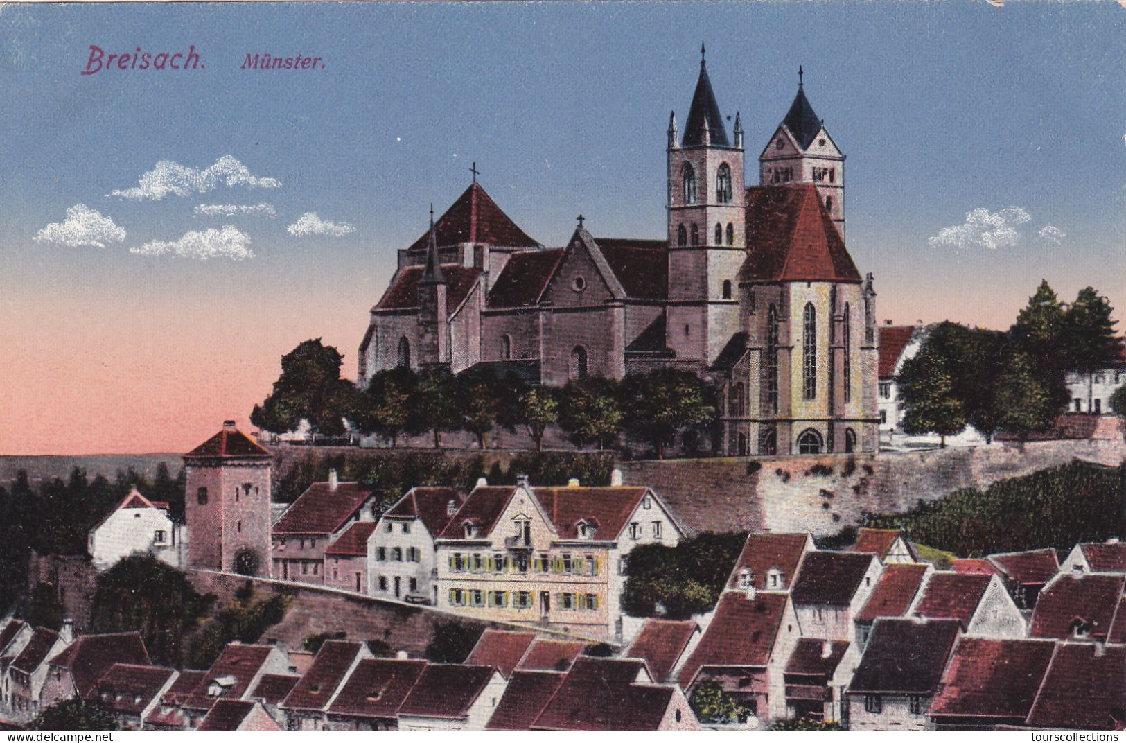 CPA ALLEMAGNE - BREISACH Am Rhein - Munster - Vieux Brisach Et La Collégiale St Etienne - Breisach