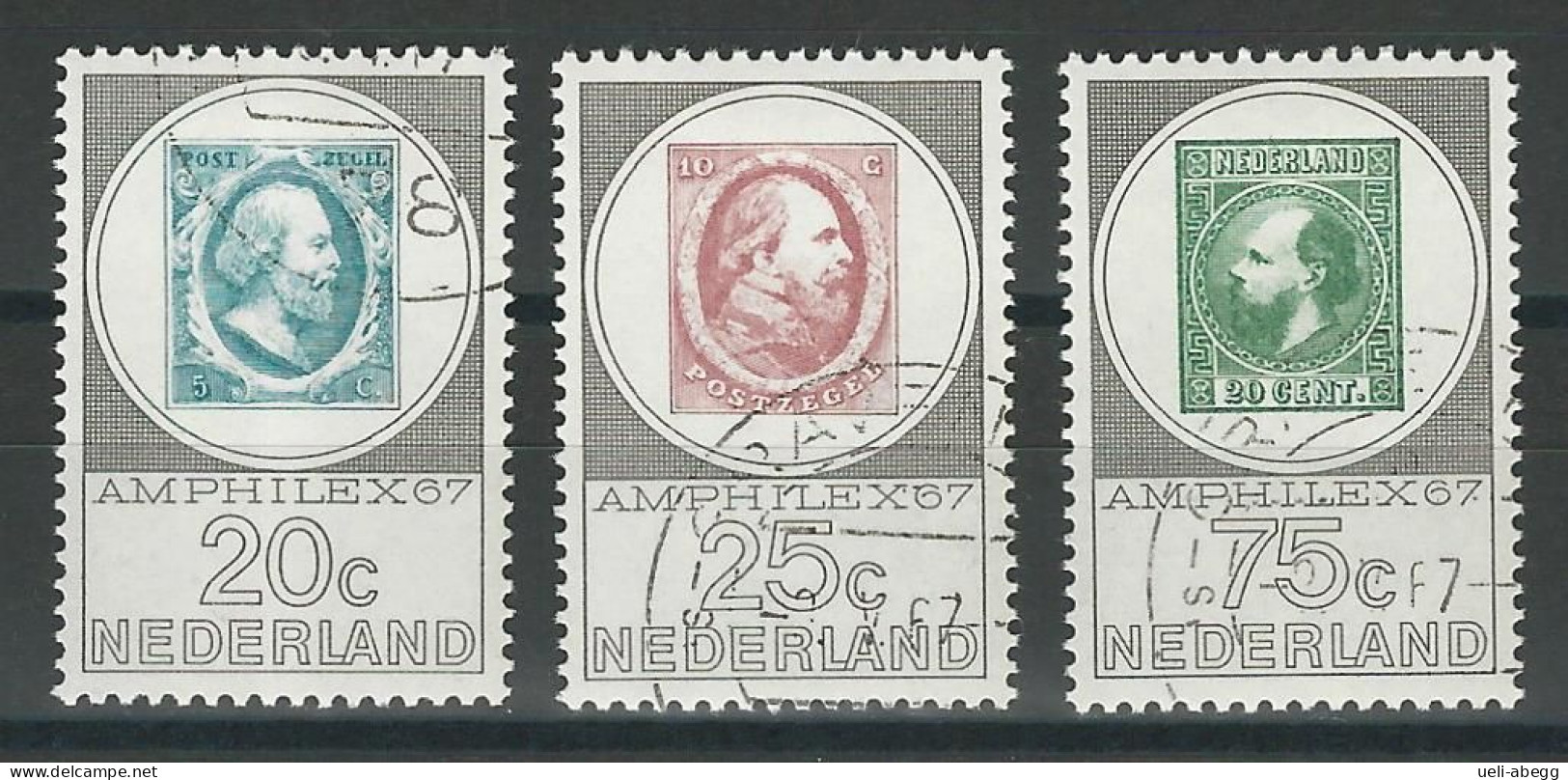 Niederlande NVPH 886-88 , Mi 880-82 O - Used Stamps