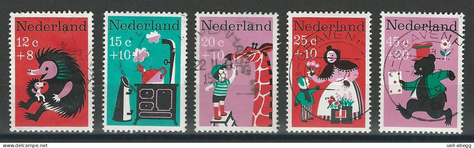 Niederlande NVPH 894-98 , Mi 888-92 O - Used Stamps