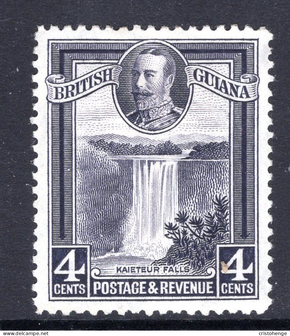 British Guiana 1934-51 KGV Pictorials - 4c Kaieteur Falls HM (SG 291) - British Guiana (...-1966)