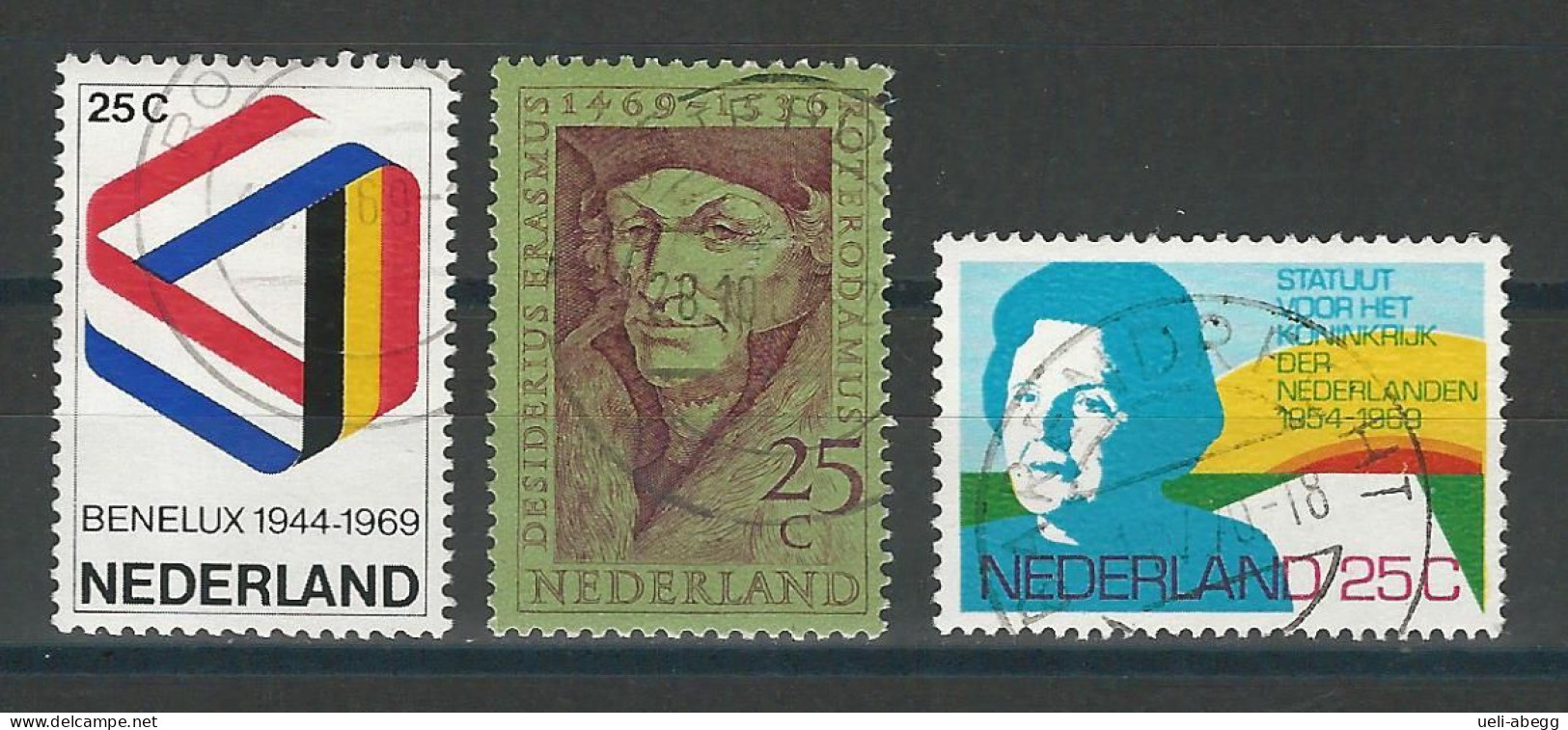 Niederlande NVPH 930, 931, 938 , Mi 926, 927, 933 O - Used Stamps