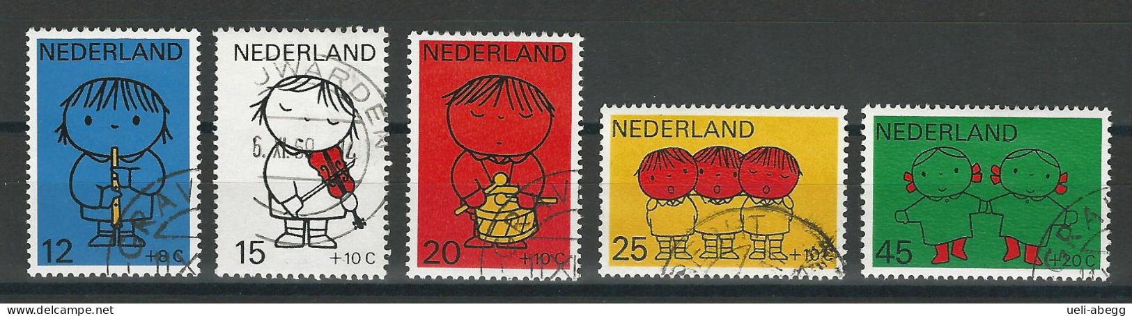 Niederlande NVPH 932-36 , Mi 928-32 O - Gebraucht