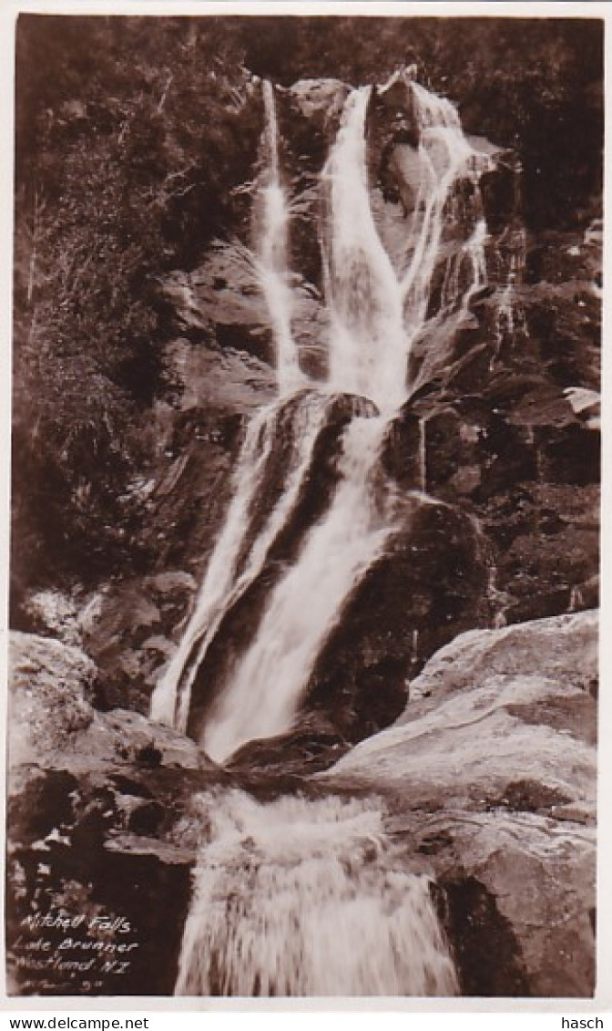 4800141MitchelllFalls, Lake Brunner. (photo Card) - Nouvelle-Zélande