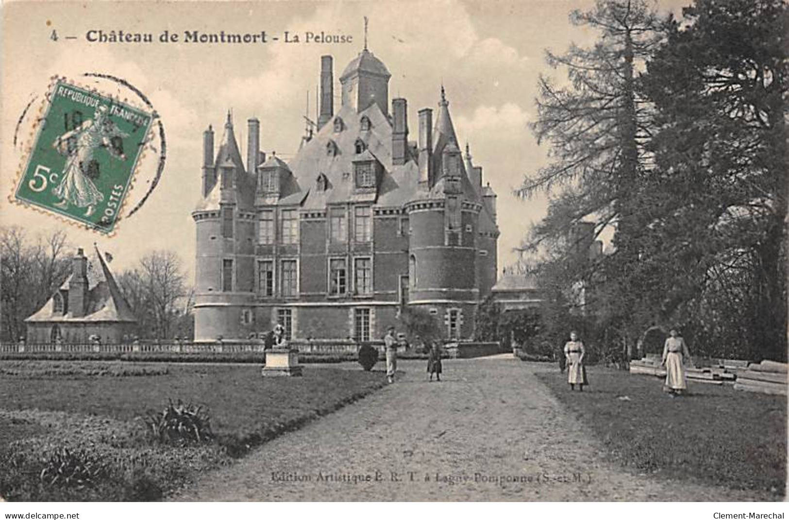 Château De MONTMORT - La Pelouse - Très Bon état - Montmort Lucy