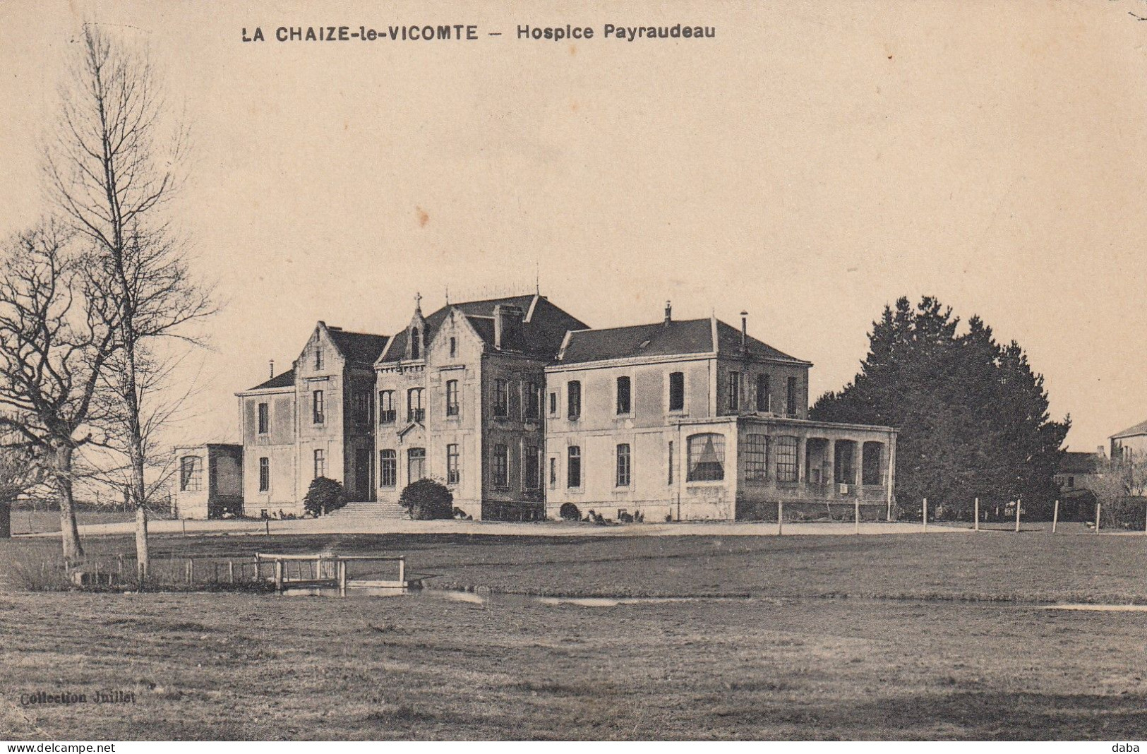 La Chaize-le-Vicomte.  L'Hospice Payraudeau - La Chaize Le Vicomte