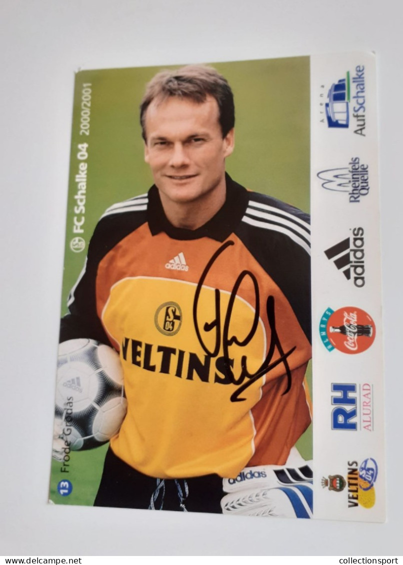 Football -  Autographe Frode Grodas - Handtekening