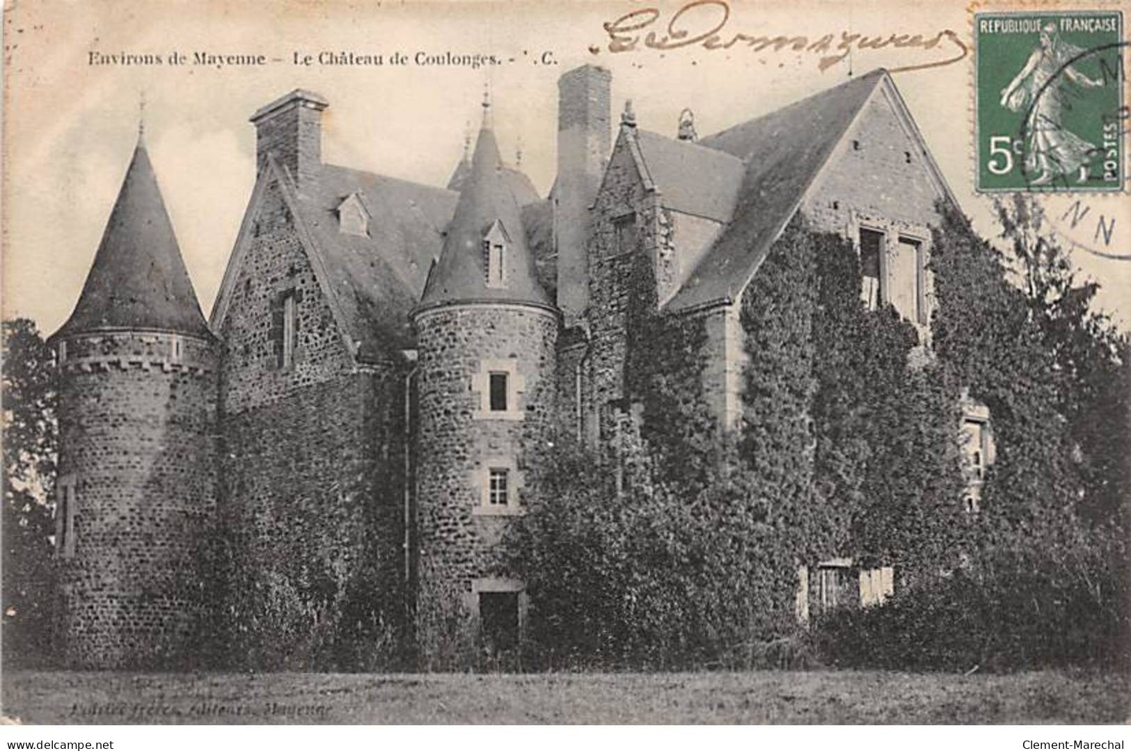 Le Château De COULONGES - Très Bon état - Coulonges-sur-l'Autize