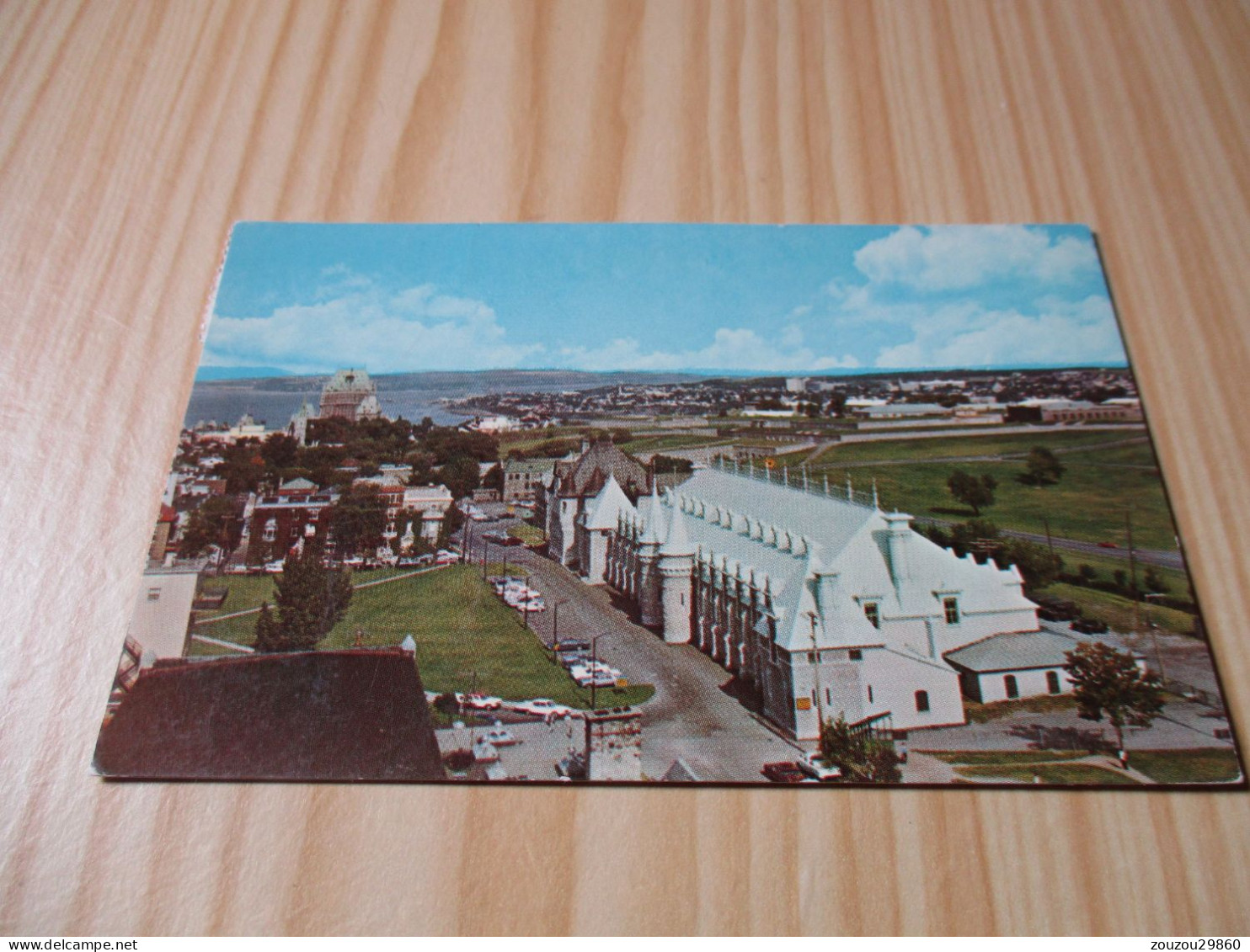 CPSM Québec (Canada).Le Château Frontenac, La Citadelle Et Le Manège Militaire. - Québec - Château Frontenac